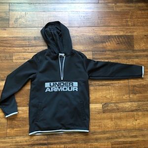 Youth LG Under Armour Cold Gear 1/2 zip pullover